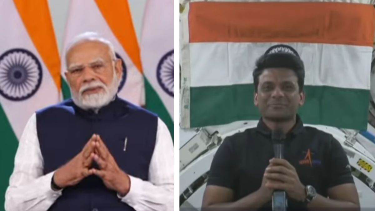 ISS से शुभांशु शुक्ला ने कहा- भारत बहुत भव्य... पृथ्वी हमारा एक घर; PM मोदी से हुई ये बातें, देखिए Video
