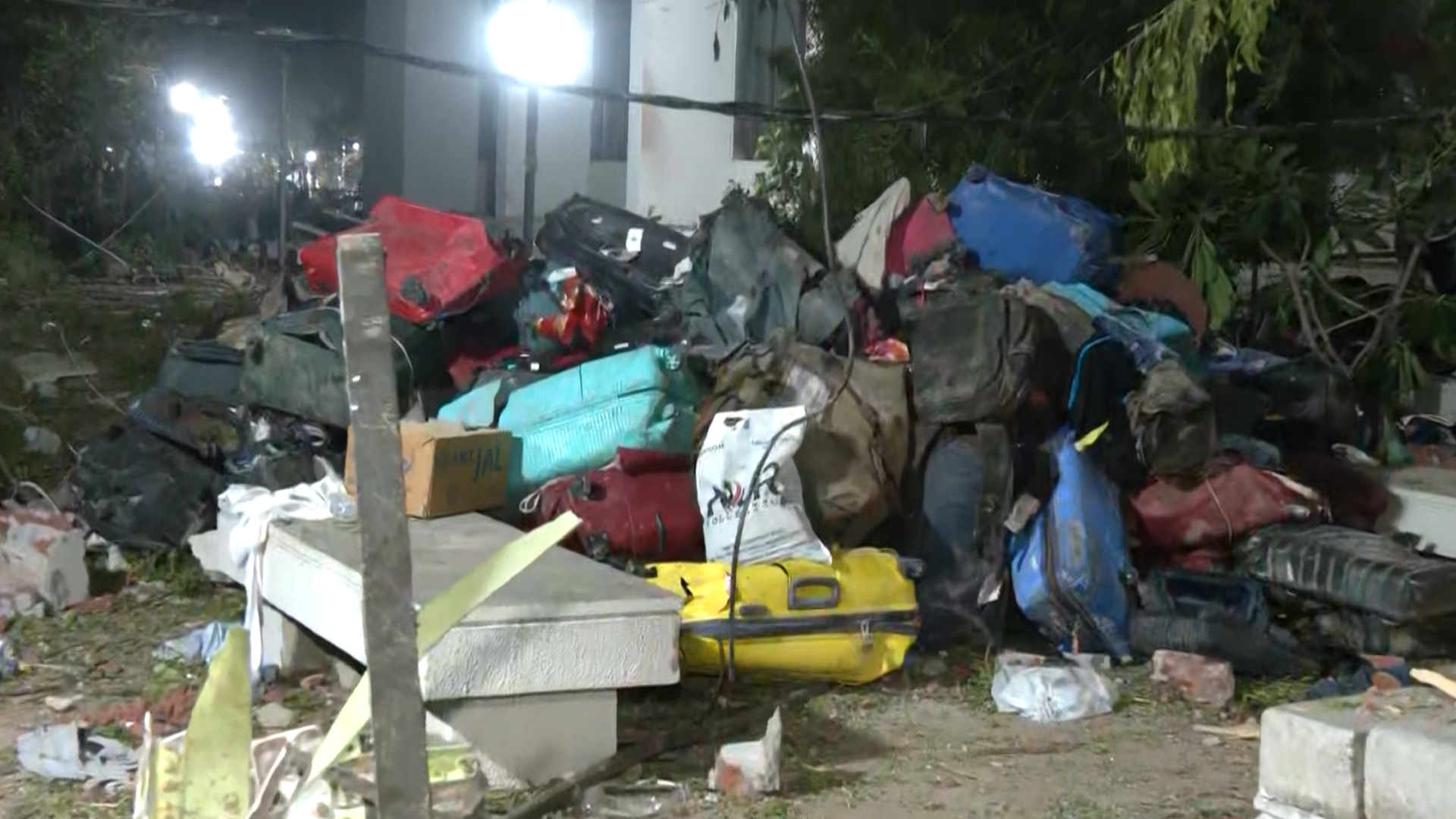 Suitcases Strewn Around: NDTV's Ground Report From The Ahmedabad Plane Crash Site