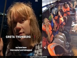 "If You See This...": Greta Thunberg's Last Video Before Israel Stops Ship "If You See This...": Greta Thunberg's Last Video Before Israel Stops Ship