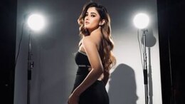 Rasha Thadani Slithers Into The Fashion Scene In A Strapless Black Gown