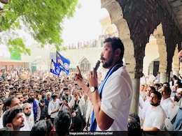 Chandrashekhar Azad Stopped From Visiting UP Village, Supporters Clash With Cops Chandrashekhar Azad Stopped From Visiting UP Village, Supporters Clash With Cops