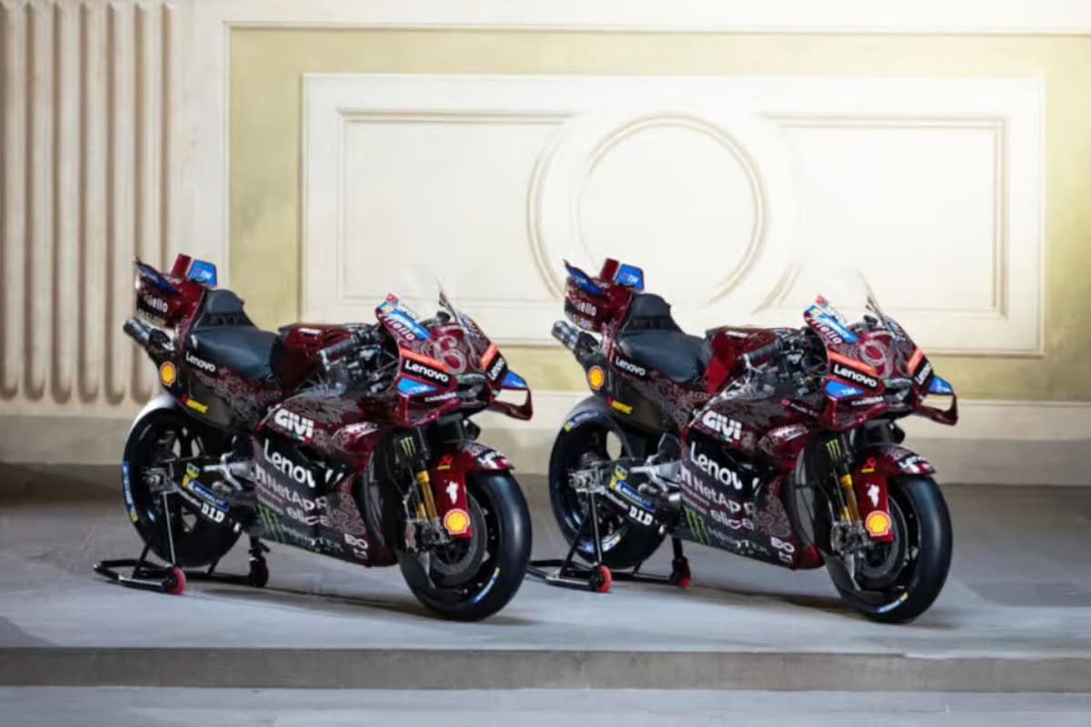 Ducatis Renaissance inspired livery Ducatis Renaissance inspired livery