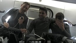 Shubhanshu Shukla's Heartfelt Moment With Crewmate Aboard Dragon Capsule