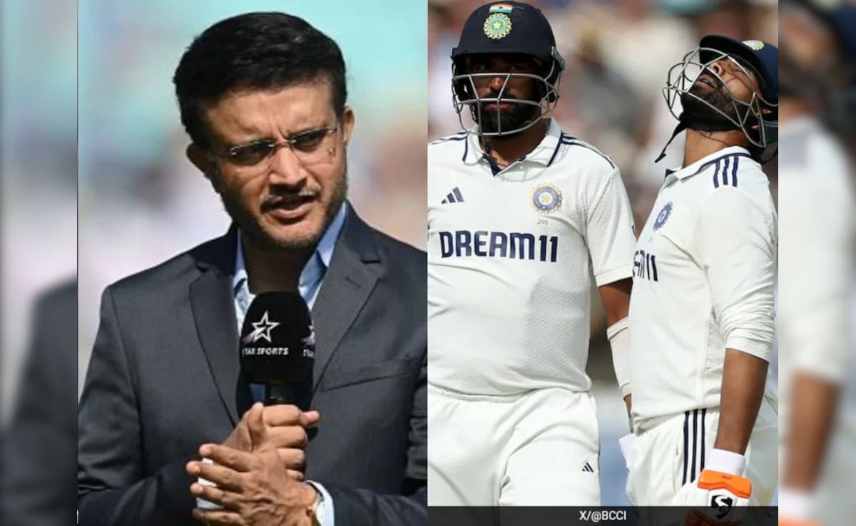 Disappointed Sourav Ganguly Decodes Where India Lost Lord's Test vs England: "They Needed..."