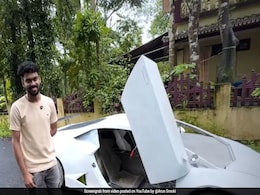 "Lamborghini With Alto Wheels": Kerala Man Builds Supercar With Spare Parts "Lamborghini With Alto Wheels": Kerala Man Builds Supercar With Spare Parts