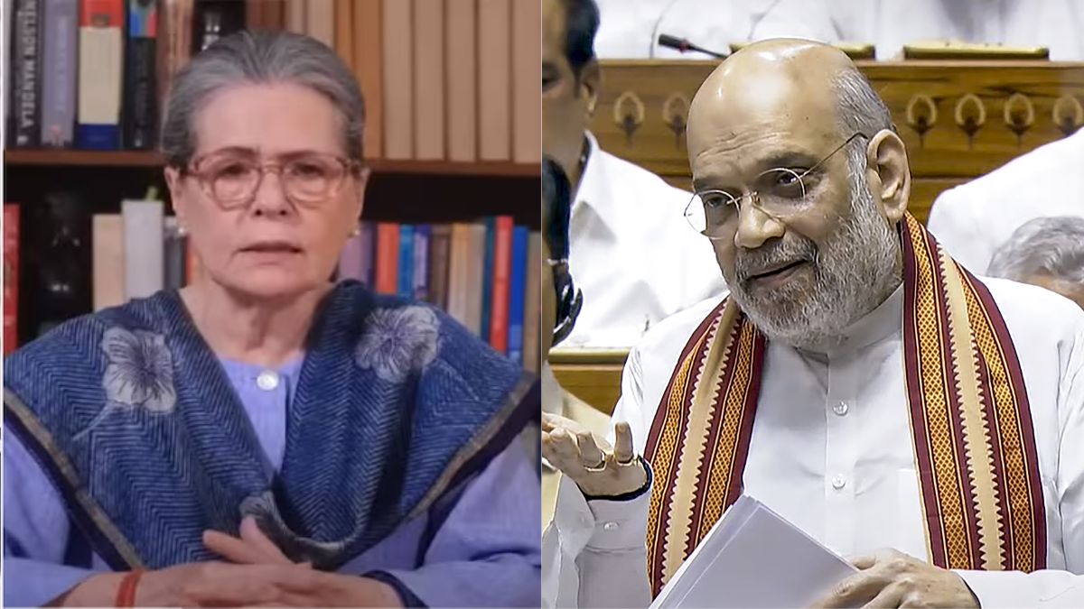 "Sonia Gandhi Wept For Batla House Terrorists": Amit Shah Attacks Congress