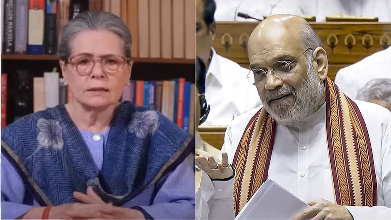 "Sonia Gandhi Wept For Batla House Terrorists": Amit Shah Attacks Congress