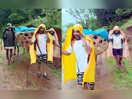 पुणे जिल्ह्यातील गंभीर वास्तव!  ना रस्ता ना सुविधा, आजीला अर्धांगवायूचा झटका; रुग्णालयात नेण्यासाठी 3 किमीची पायपीट