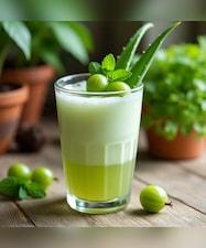 सुबह खाली पेट आंवला और एलोवेरा जूस पीने के फायदे