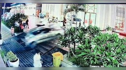 Man Killed, 3 Injured After Speeding Car Rams Them Outside Restaurant On UP Highway
