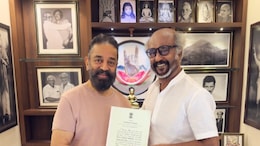 Kamal Haasan Meets Rajinikanth Ahead Of Becoming A Rajya Sabha Member: "I Shared This New Journey With My Friend"