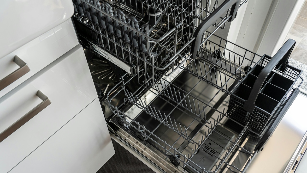 A family can enjoy dinner while the dishwasher quietly runs in the background, without worrying about doing dishes later