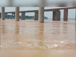 Dholpur News: चम्बल नदी उफान पर, शाम तक जल स्तर और बढ़ने की संभावना; बारिश से ओवर ब्रिज की सड़क धंसी  Dholpur News: चम्बल नदी उफान पर, शाम तक जल स्तर और बढ़ने की संभावना; बारिश से ओवर ब्रिज की सड़क धंसी