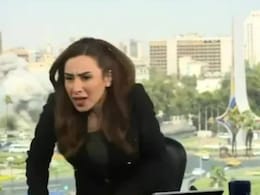 Israel attacks Syria: इस्रायलचा सीरियावर जोरदार बॉम्बहल्ला, थेट प्रक्षेपणादरम्यान अँकर पळाली, Video