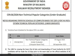 Railway NTPC Undergraduate Exam Schedule Released, Check Exam Date Railway NTPC Undergraduate Exam Schedule Released, Check Exam Date