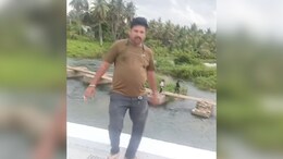 Video: Man Waiting To Get Clicked At Picnic Falls Off Bridge In Karnataka