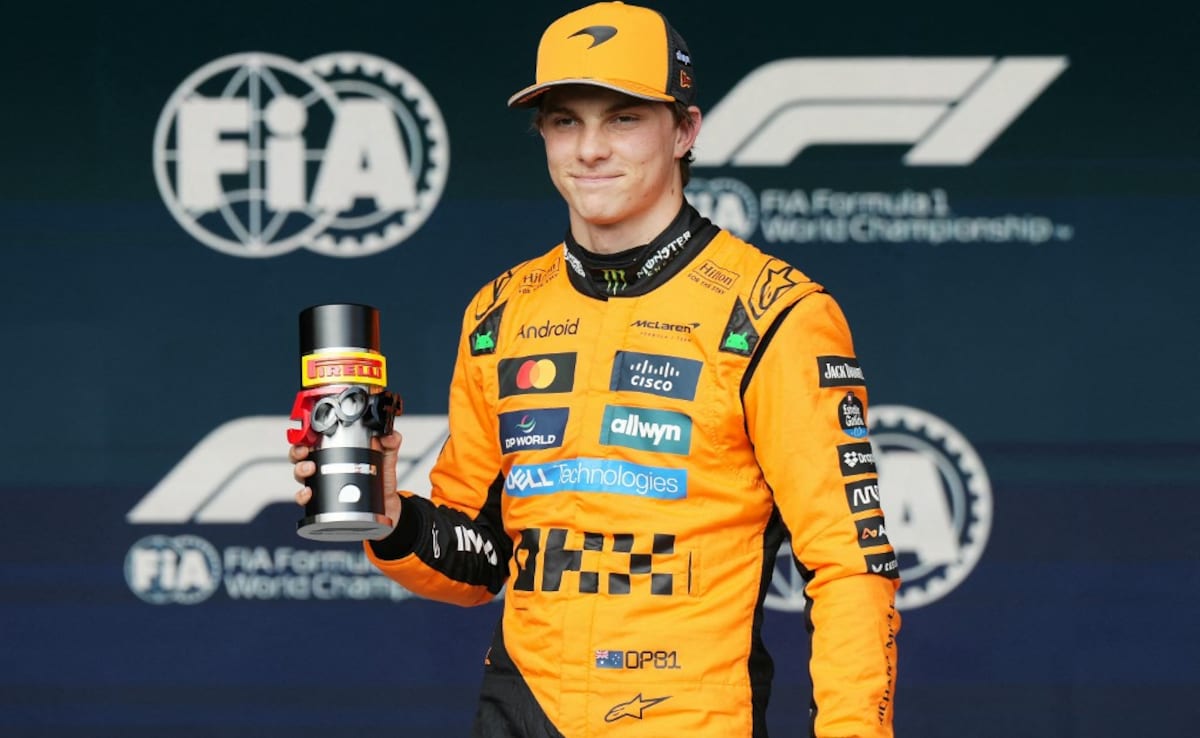 Oscar Piastri Takes Pole For Belgian GP Sprint Race Ahead Of Max Verstappen