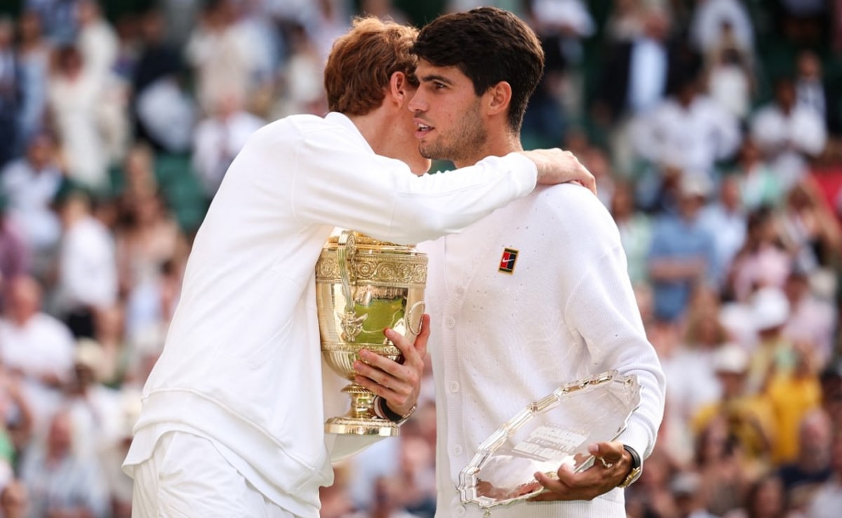 Sachin Tendulkars Post For Wimbledon Winner Jannik Sinner, With Special Message For Carlos Alcaraz