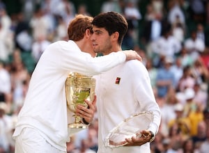 Sachin Tendulkars Post For Wimbledon Winner Jannik Sinner, With Special Message For Carlos Alcaraz