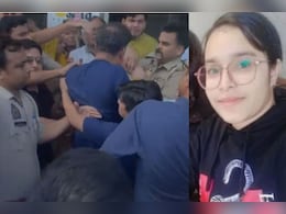 HOD को जड़ा थप्पड़... शारदा यूनिवर्सिटी में छात्रा के सुसाइड से नाराज परिजनों ने प्रोफेसर को पीट दिया, VIDEO