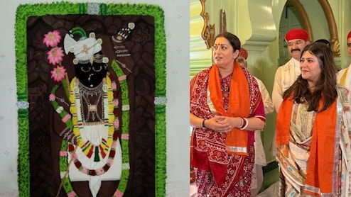 'क्योंकि सास भी कभी बहू थी' का नया सीजन जल्द, स्मृति ईरानी और एकता कपूर ने लिया श्रीनाथजी का आशीर्वाद