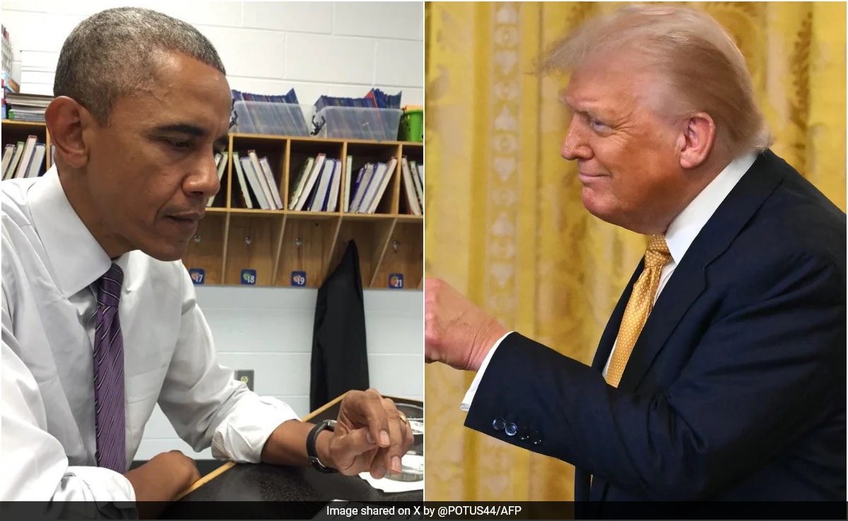 Вашингтон бившият президент на САЩ Барак Обама наруши мълчанието си