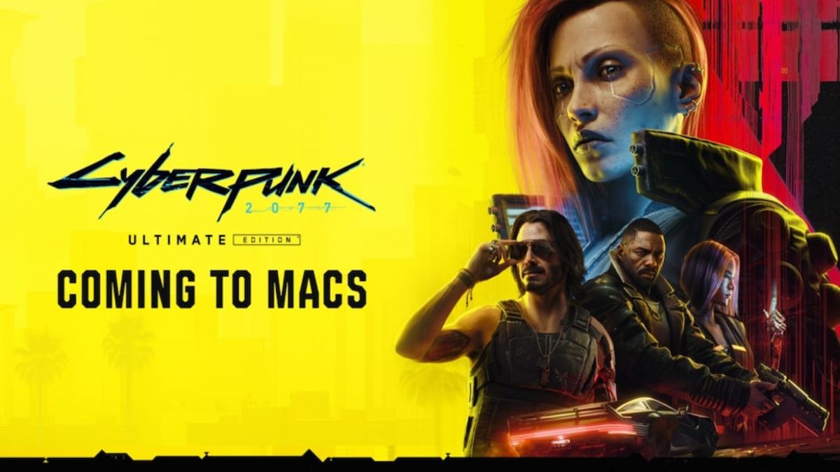 Le 17 juillet , Cyberpunk 2077: Ultimate Edition sera disponible pour les Mac équipés d' Apple Silicon