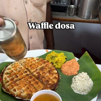 Mysore Masala Waffle Dosa Is The Latest Food Experiment On The Block