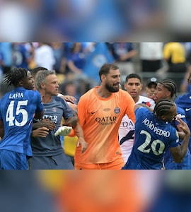 PSG Coach Luis Enrique Engages In Physical Fight During Club World Cup Final, Video Viral