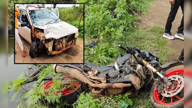 Nashik Accident : नाशिकच्या दिंडोरी रस्त्यावर भीषण अपघात, अल्टो कारमधील 7 जणांचा जागीच मृत्यू