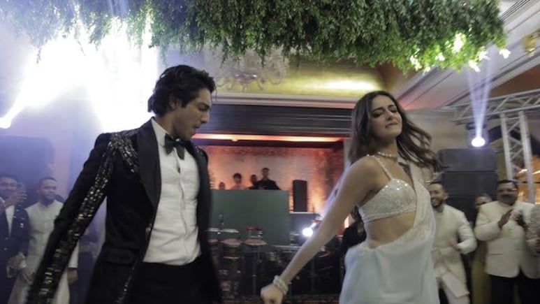 When Ahaan Panday Grooved To <i>Saat Samundar Par</i> With Cousin Ananya Panday