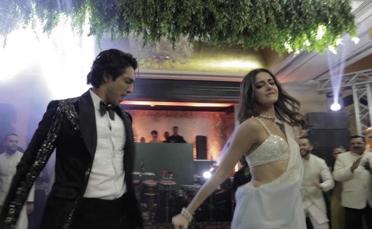 When Ahaan Panday Grooved To Saat Samundar Par With Cousin Ananya Panday