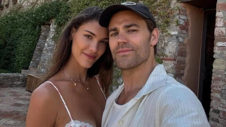 <i>Vampire Diaries</i> Actor Paul Wesley Engaged To Longtime Girlfriend Natalie Kuckenburg In Italy