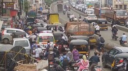 Pune Highway Traffic Jam: अमित शाहांच्या दौऱ्याचा पुणेकरांना फटका? अनेक ठिकाणी वाहतूक कोंडी