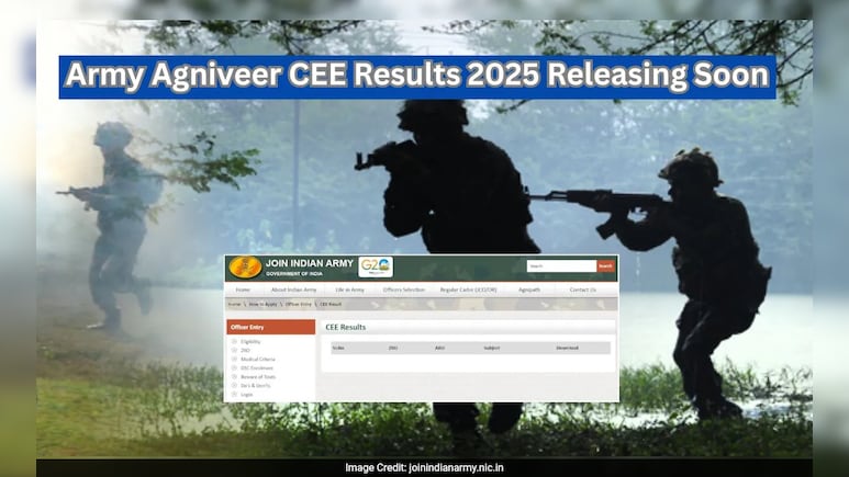 Army Agniveer CEE 2025 Results: Check Expected Date, Official Notification, Phase 2 Requirements Army Agniveer CEE 2025 Results: Check Expected Date, Official Notification, Phase 2 Requirements