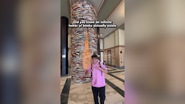 Watch: Infinite Book Tower In Prague Is A Book Lover's Dream Come True