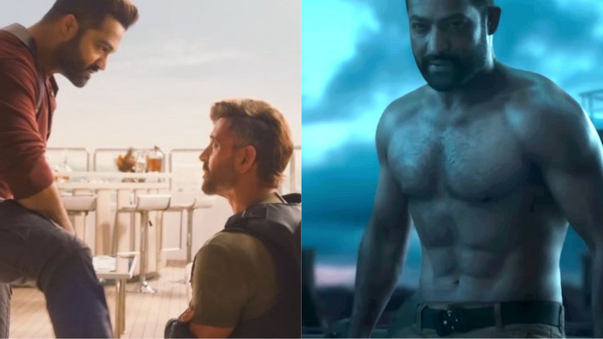 <i>War 2</i> Trailer: Jr NTR Fans Cheer For His Face-Off With Hrithik Roshan, Says "Stole The Show"