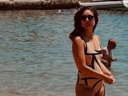 Beach Baby Kareena Kapoor Khan "Candid" In A Beige Swimsuit Breaks Instagram Beach Baby Kareena Kapoor Khan "Candid" In A Beige Swimsuit Breaks Instagram