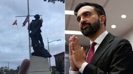 Zohran Mamdani's 2020 Post Showing Middle Finger To Columbus Statue Sparks Outrage