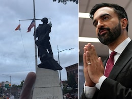 Zohran Mamdani's 2020 Post Showing Middle Finger To Columbus Statue Sparks Outrage Zohran Mamdani's 2020 Post Showing Middle Finger To Columbus Statue Sparks Outrage