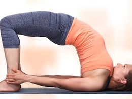 ऑफिस वालों के लिए वरदान है 'सेतुबंधासन', कमर और रीढ़ दर्द से मिलती है राहत