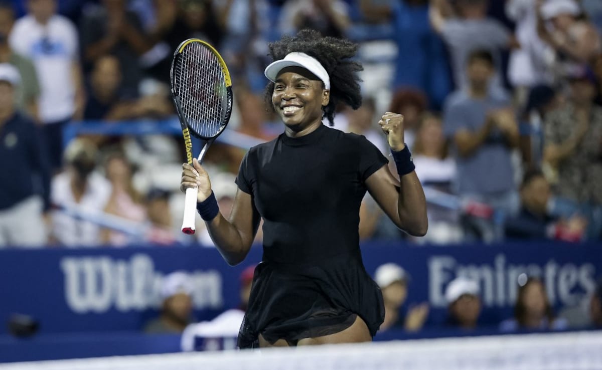 Venus Williams Wins In Return, Naomi Osaka To Face Emma Raducanu At DC Open