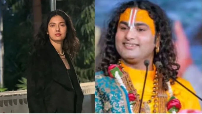 अनिरुद्धाचार्य को खुशबू पाटनी ने कहा राष्ट्रविरोधी, 'मुंह मारना' बयान पर भड़की एक्स आर्मी मेजर, वीडियो वायरल