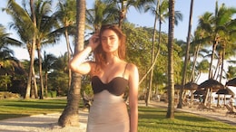 Palak Tiwari's Mauritius Vacation Style Gets More Stunning In A Two-Toned Ensemble