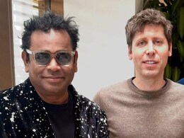 AR Rahman Meets Sam Altman, Announces Collaboration For His AI-Powered Project <i>Secret Mountain</i> AR Rahman Meets Sam Altman, Announces Collaboration For His AI-Powered Project <i>Secret Mountain</i>