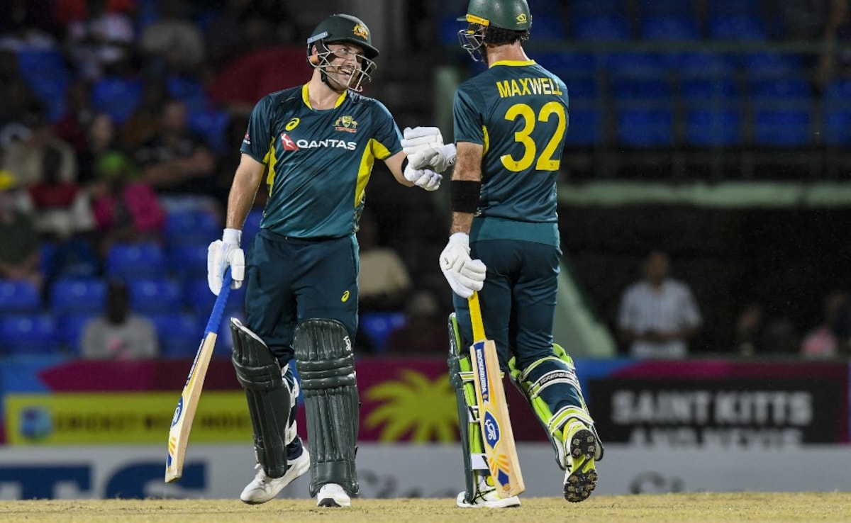 Australia Beat West Indies By Three Wickets In Fourth T20I Match