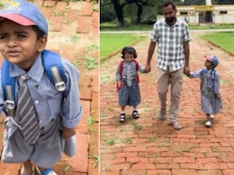 तुम्हरे टाइम पे स्कूल बंद रहा का... बच्चियों से बोला शख्स, तुम लोग पढ़-लिख के डॉक्टर बनना, मिला मज़ेदार जवाब