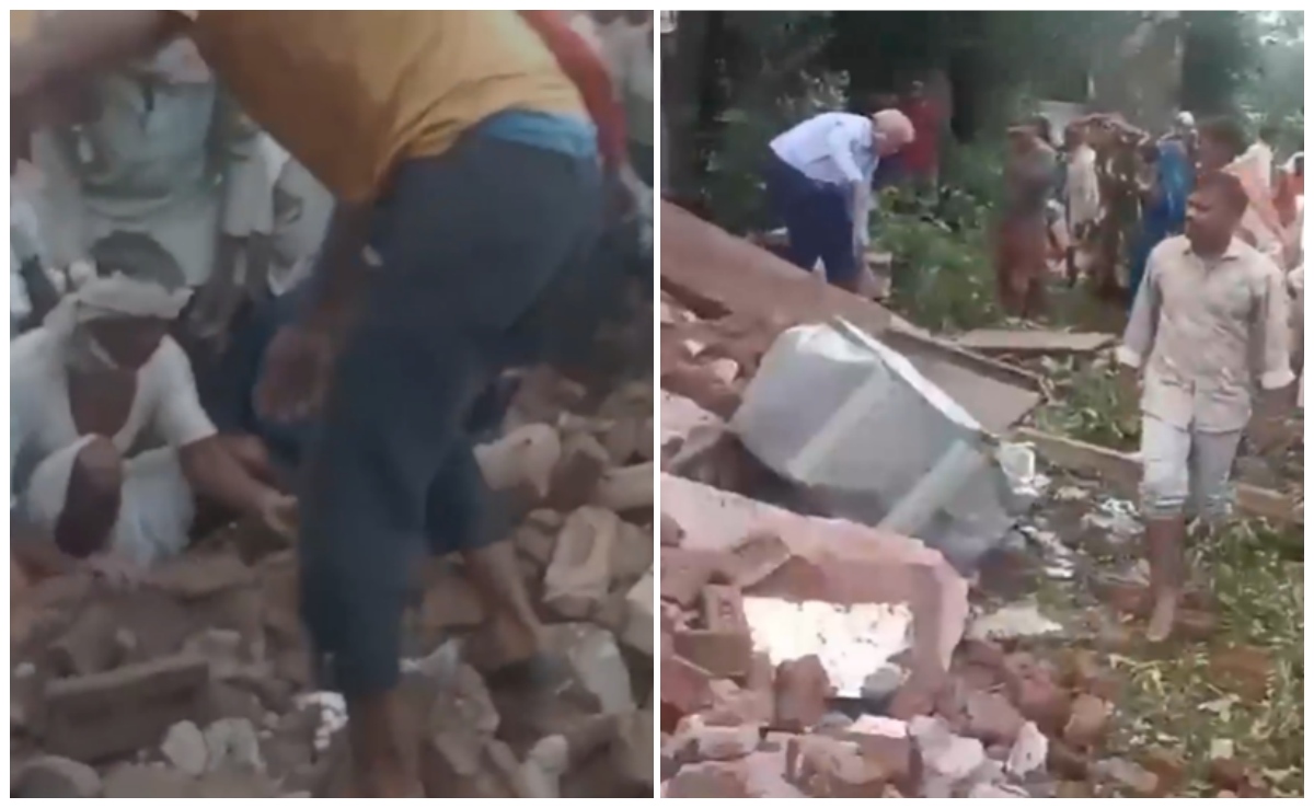 टूटती सांस को बचाने की जद्दोजहद... जब राजस्‍थान में मलबे में दबे बच्‍चों को बचाने के लिए दौड़ पड़े ग्रामीण