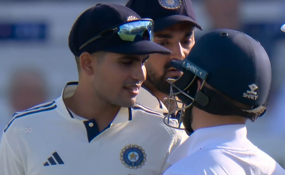 "Grow Some B****": Shubman Gills Expletive-Laden Attack On Zak Crawley, Indian Team Mocks Rivals