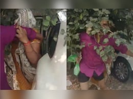 श्मशान के पास कार में चल रहा था BJP के जिला मंत्री का 'इश्किया', VIDEO शूट होने पर लगे माफी मांगने